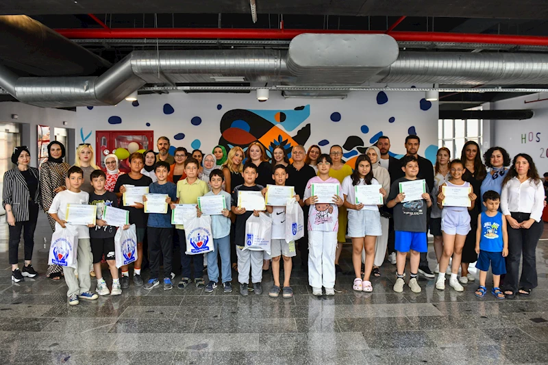 ABB’NİN “POZİTİF ERGEN MÜDAHALE GELİŞİM PROGRAMI”NA KATILAN ÇOCUKLAR SERTİFİKALARINI ALDI