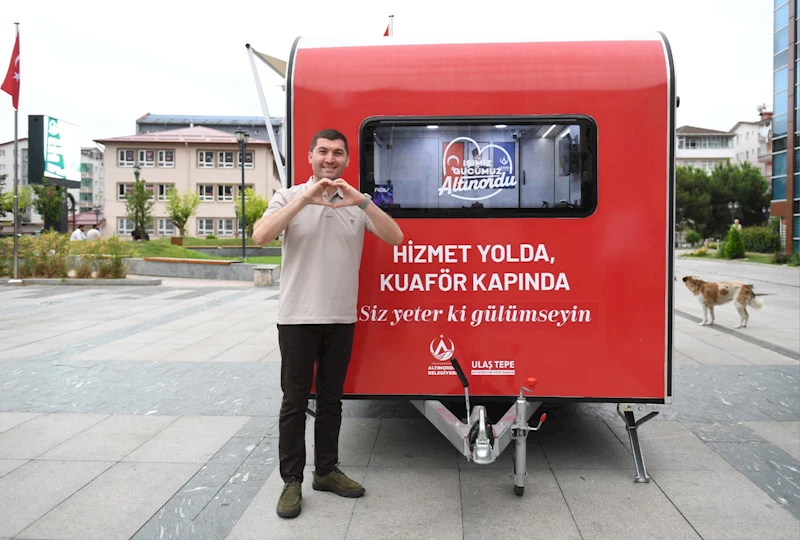 MOBİL BERBER HİZMETİ BAŞLIYOR: HİZMET YOLDA, KUAFÖR KAPINDA