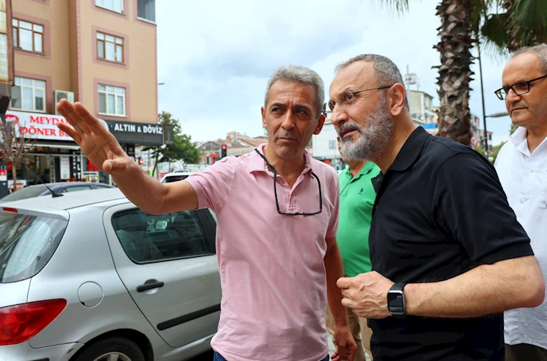 Başkan Özmen, esnaf ve vatandaşın yanında