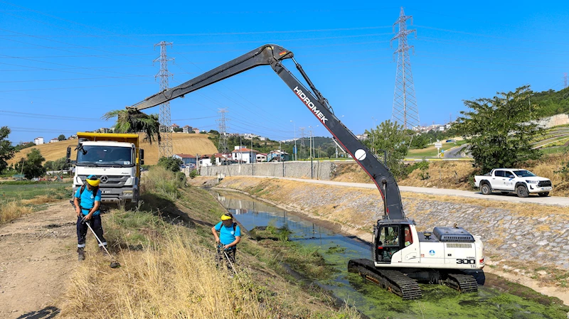 Çark Deresi ve çevresi için kapsamlı temizlik çalışmaları devam ediyor