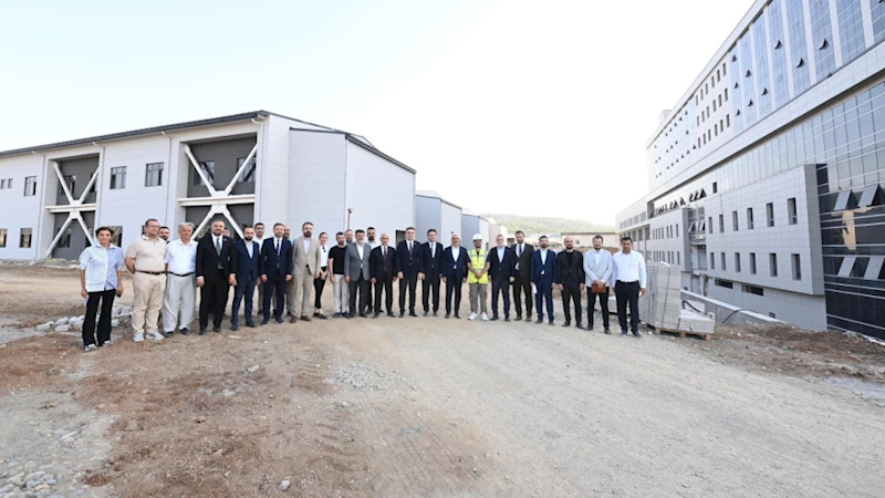 600 Yataklı Ferhuş Sağlık Kompleksi’nde Önemli Aşama Kat Edildi