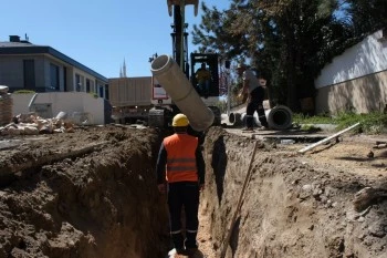 BATIKENT’TE YAĞMUR SUYU ALTYAPISI GÜÇLENDİRİLDİ