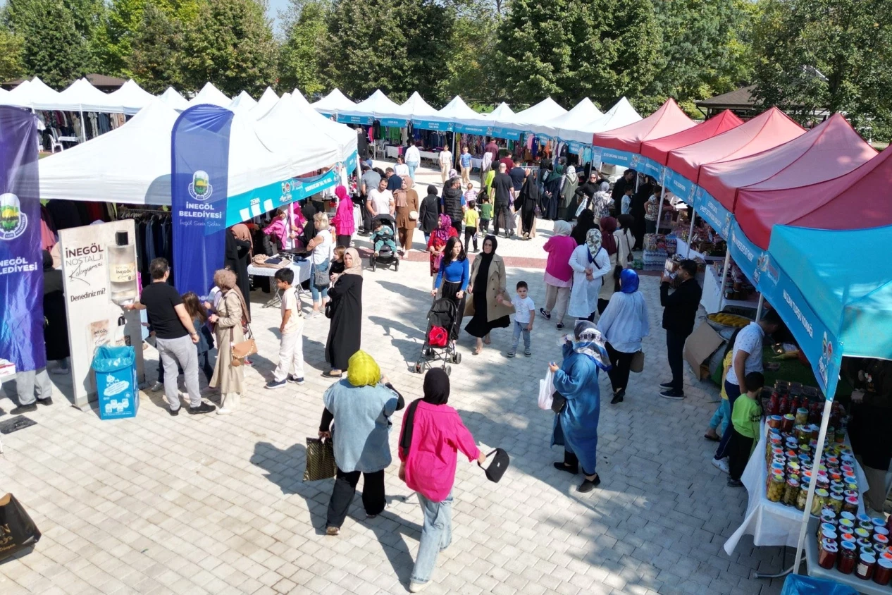 İnegöl’de Hanımeli alışveriş şenliği başlıyor: Üç gün alışveriş keyfi