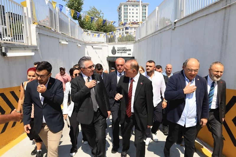 BAYRAMPAŞA ŞEHİT KAMİL BALKAN CAMİİ ZEMİNALTI OTOPARKI HİZMETE AÇILDI