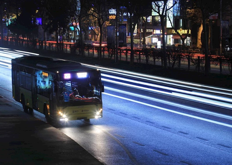 İETT GECELERİ DE SEFERLERE DEVAM EDECEK