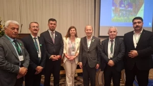 Eşbaşkan Bucak, Mayors for Peace resepsiyonuna katıldı