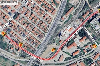 BASIN ŞEHİTLERİ CADDESİ’NDE GECE MESAİSİ