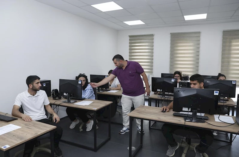 Büyükşehir’in Mesleki Yeterlilik Kursları Devam Ediyor