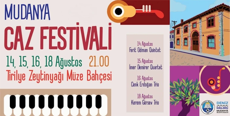 MUDANYA CAZ FESTİVALİ BAŞLIYOR