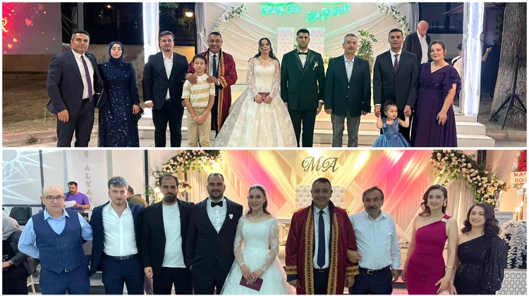 BAŞKANIMIZ, DÜĞÜN TÖRENLERİNE KATILDI, NİKAH KIYDI