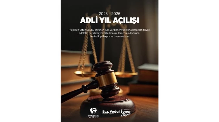 BAŞKANIMIZ, YENİ ADLİ YIL HAYIRLI VE BAŞARILI OLSUN, DEDİ