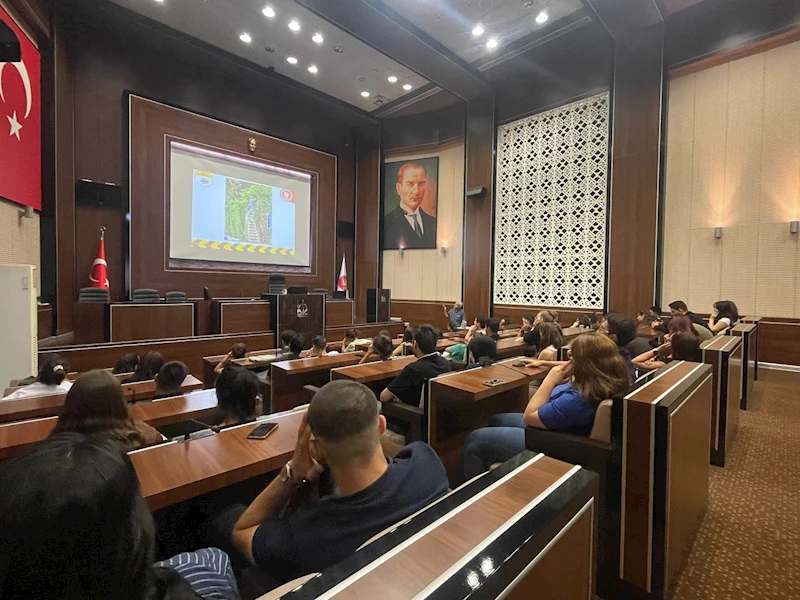 Keçiören Belediyesi’nden stajyer öğrencilere iş güvenliği eğitimi