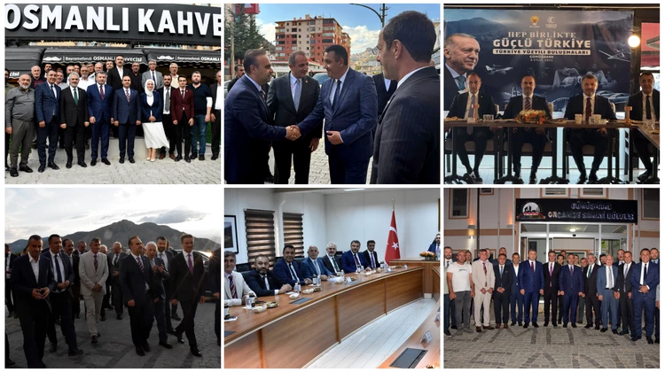 BAŞKANIMIZ, AK PARTİ TÜRKİYE YÜZYILI BULUŞMALARI PROGRAMI KATILDI, GÜMÜŞHANE OSB ZİYARET ETTİ