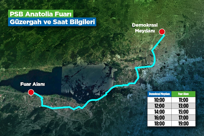 Büyükşehir’den dev fuar için ücretsiz ulaşım