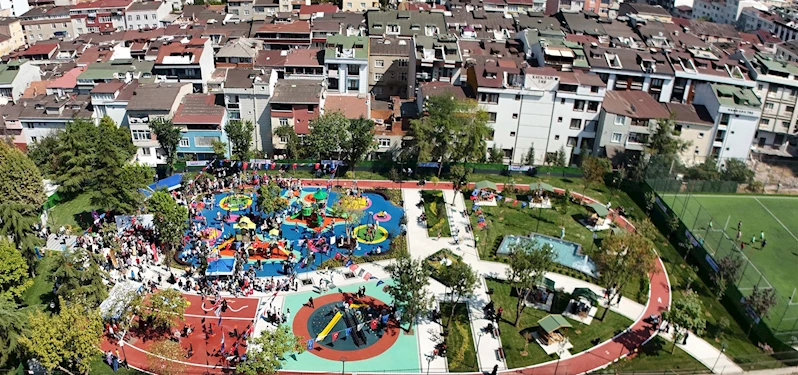 İNÖNÜ PARKI AÇILDI