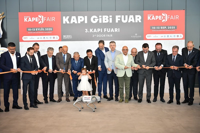 Başkan Büyükkılıç, 3. KAPEX Anadolu Fuarı Açılış Töreni’ne Katıldı