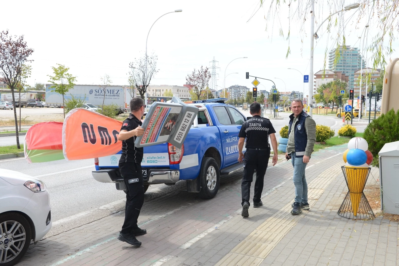 Bursa Nilüfer’de kaldırım işgallerine geçit yok
