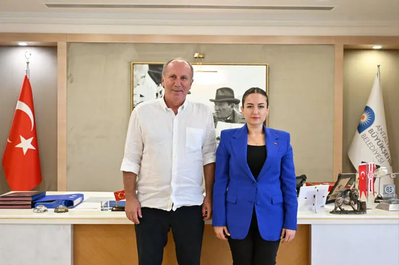 Muharrem İnce Başkan Vekili Özdemir’i ziyaret etti