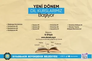 Dil kurslarında sonbahar dönemi kayıtları başladı