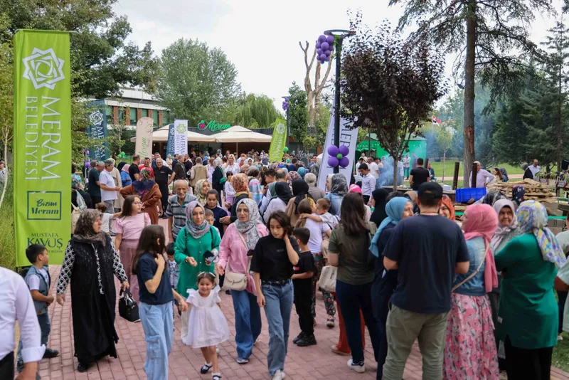 MERAM BAĞI’NDA KAZANLAR DÖRDÜNCÜ KEZ KURULDU