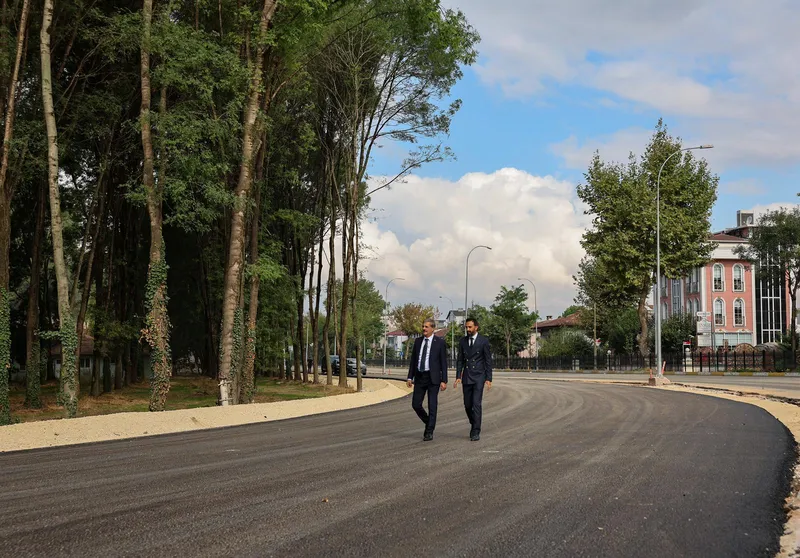 Yazlık Kavşağı ile Millet Bahçesi arasındaki yol çalışmaları tamamlandı