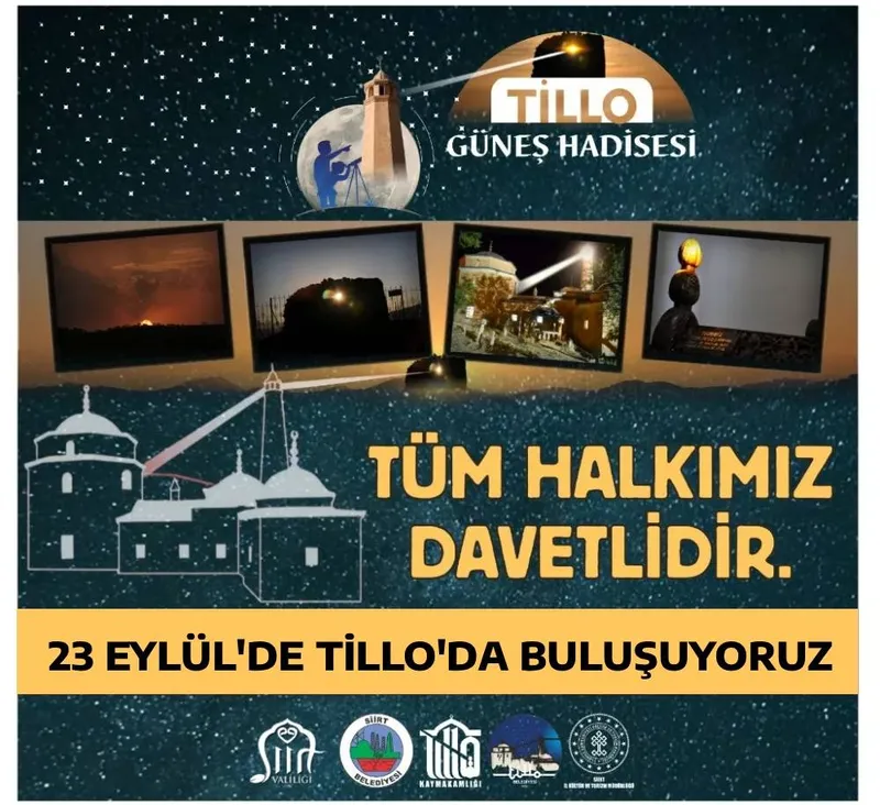 EYLÜL AYINDA SİİRT’TE KÜLTÜR, BİLİM VE FESTİVAL COŞKUSU YAŞANACAK!