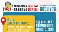 Mimar Sinan Akademi seçme başvuruları başladı