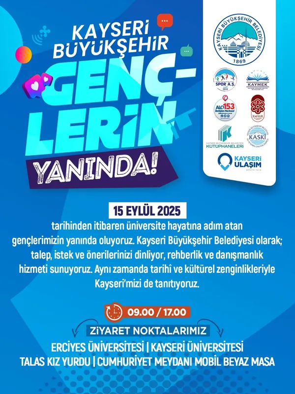 Genç Dostu Şehir, Büyükşehir ile Öğrencileri Kucaklıyor