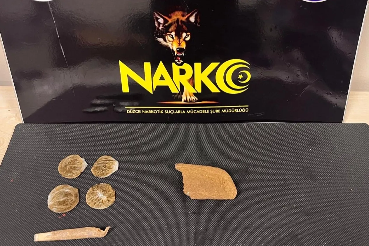 Düzce’de uyuşturucuya 1 tutuklama!