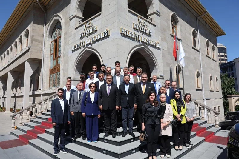 Anahtar Parti Heyetinden Nevşehir Belediyesi’ne Ziyaret