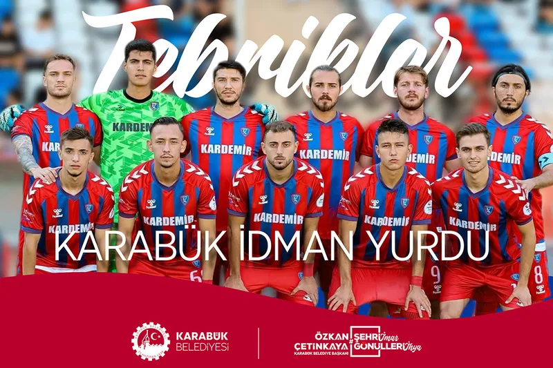 Tebrikler Karabük İdman Yurdu