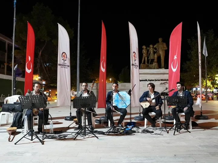 Miryokefalon Zaferi’nin 849. Yıl Dönümü Çivril’de halk konseriyle sona erdi