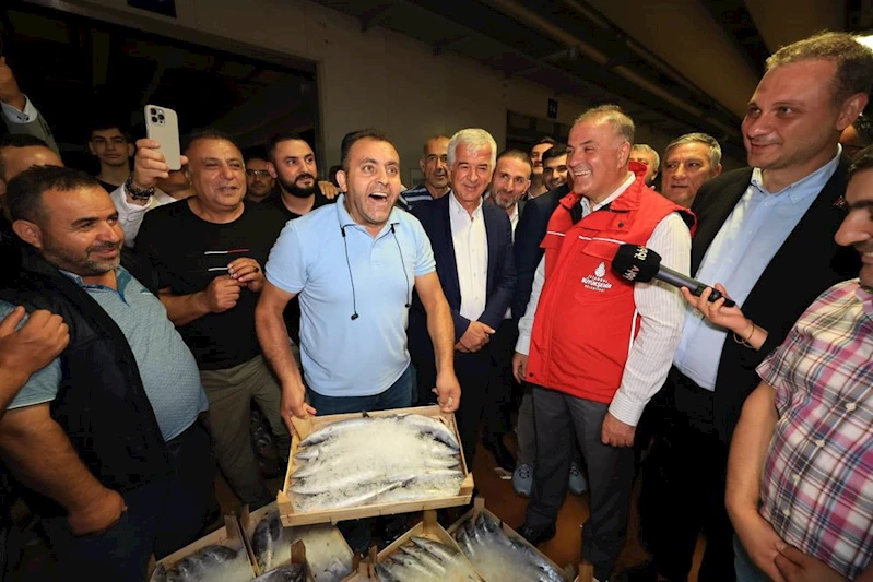 ASLAN, BALIKÇI ESNAFI İLE “VİRA BİSMİLLAH” DEDİ