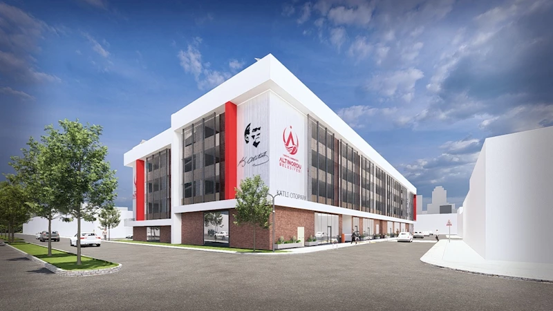 İKİNCİ SANAYİ SİTESİNE 4 KATLI MODERN OTOPARK GÖRÜCÜYE ÇIKTI