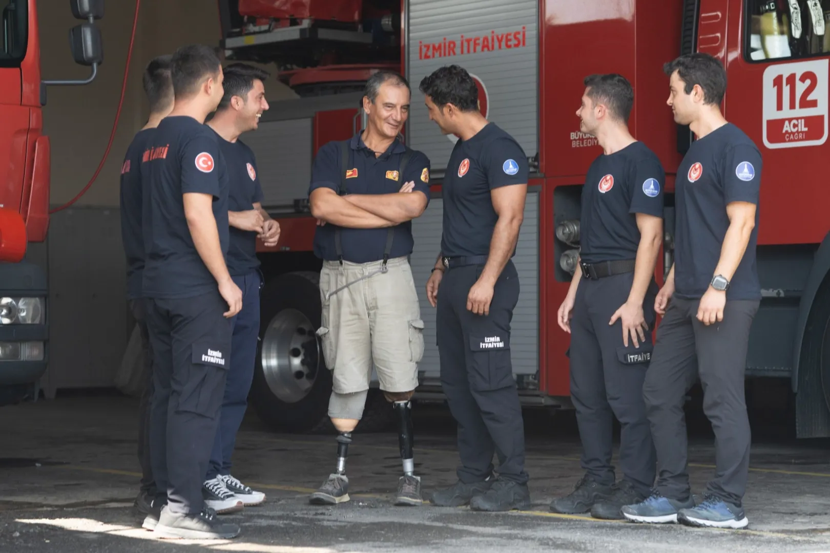 Bacaklarını kaybetse de umudu hayata bağladı