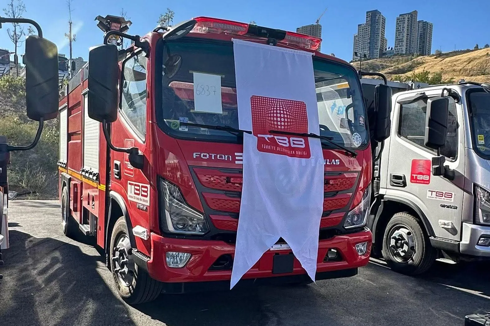 TBB’den Yenikarpuzlu Belediye İtfaiyesi