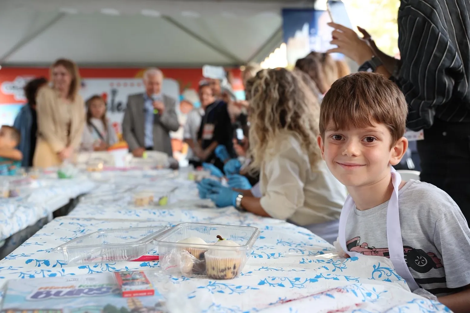 Bursalı minik şeflere Bozbey amcalarından alkış