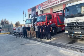 DENİZLİ YANGININA ESKİŞEHİR’DEN ANLAMLI DESTEK