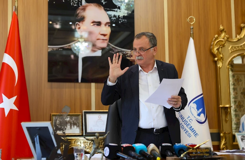 BAŞKAN BALABAN BASIN TOPLANTISINDA ÖNEMLİ AÇIKLAMALARDA BULUNDU