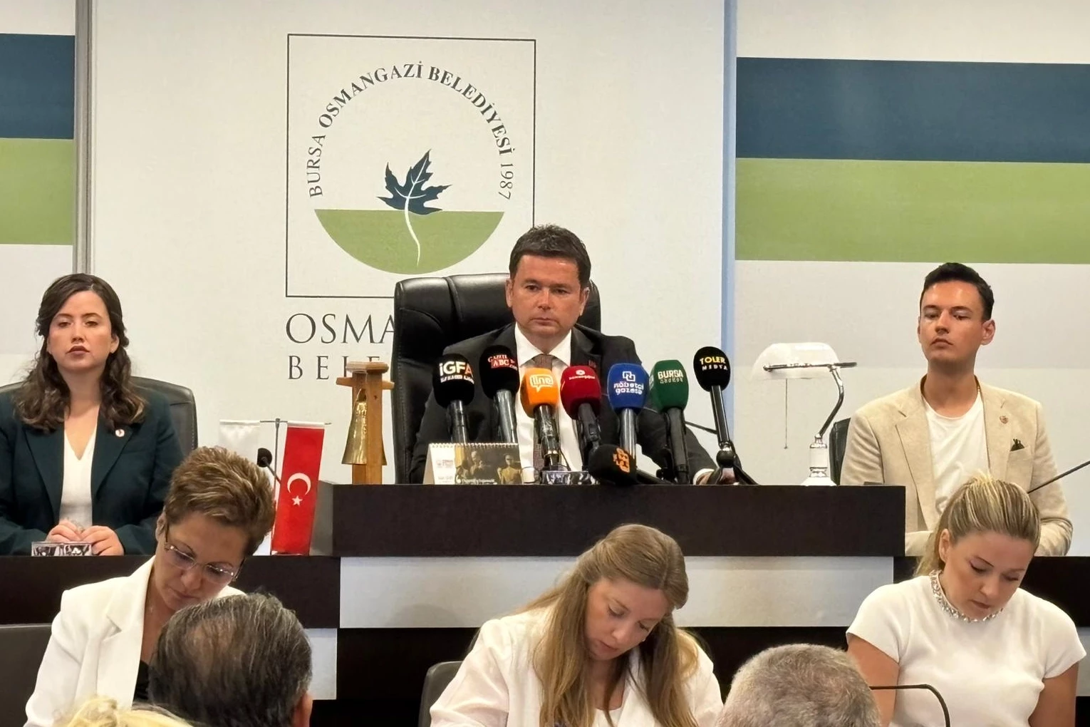 Bursa Osmangazi Meclisi’nde Başkan Aydın