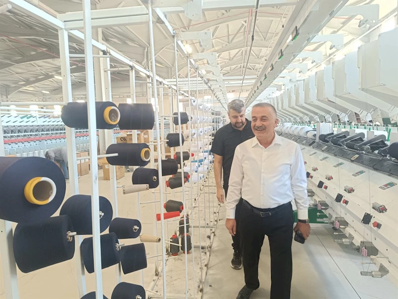 İplik Fabrikası İlçemize Hayırlı Olsun