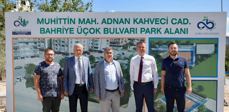 Çorlu Yeni Parklarla Daha da Güzelleşecek