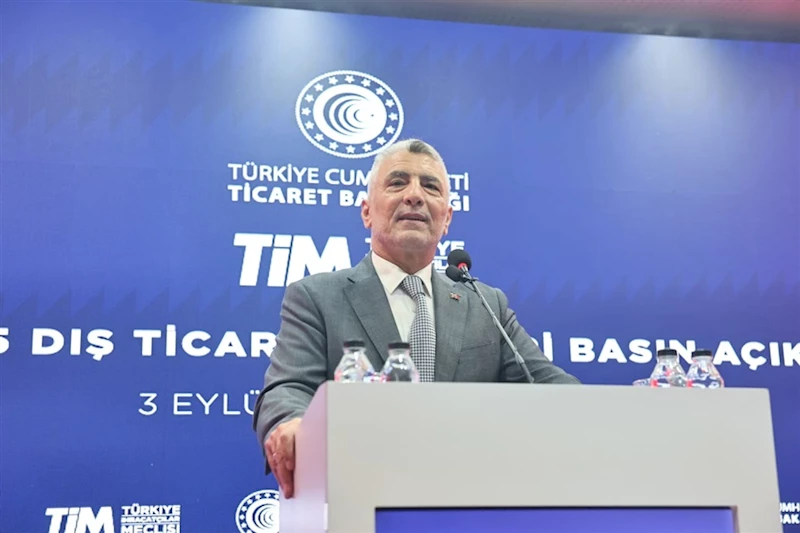 Ticaret Bakanı Ömer Bolat, Ağustos Ayı Dış Ticaret Verilerini Açıkladı – 03.09.2025