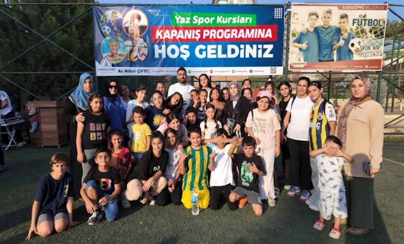 3 BİN 100 ÖĞRENCİ YAZ TATİLİNİ KARAKÖPRÜ BELEDİYESİ SPOR KURSLARINDA DEĞERLENDİRDİ