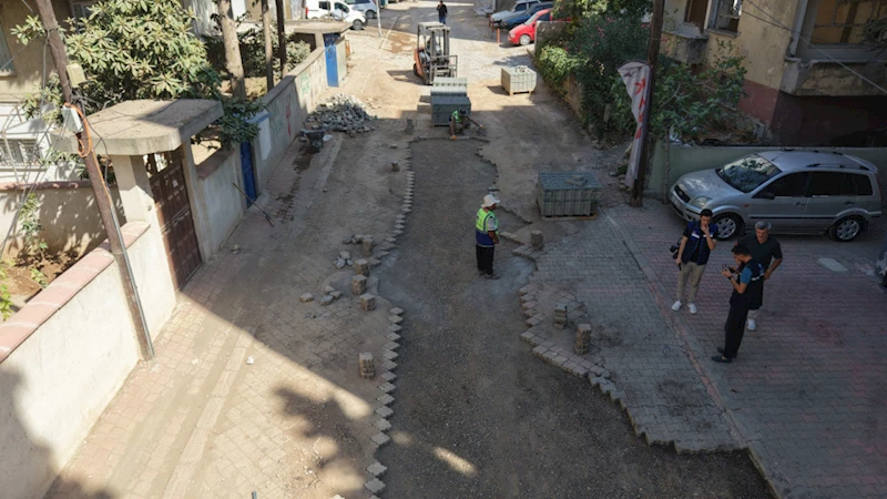 Dulkadiroğlu’nda Yollar Yenileniyor