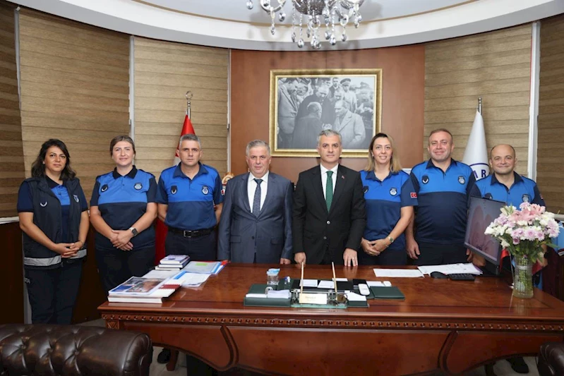 BAŞKANIMIZ PERSONELİMİZİN ZABITA HAFTASINI KUTLADI