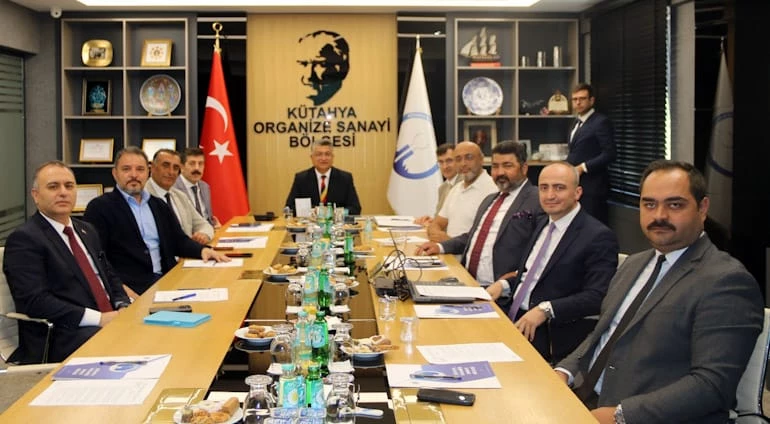 KÜTAHYA OSB’DE TEKNOKENT YÖNETİM KURULU TOPLANTISI GERÇEKLEŞTİRİLDİ