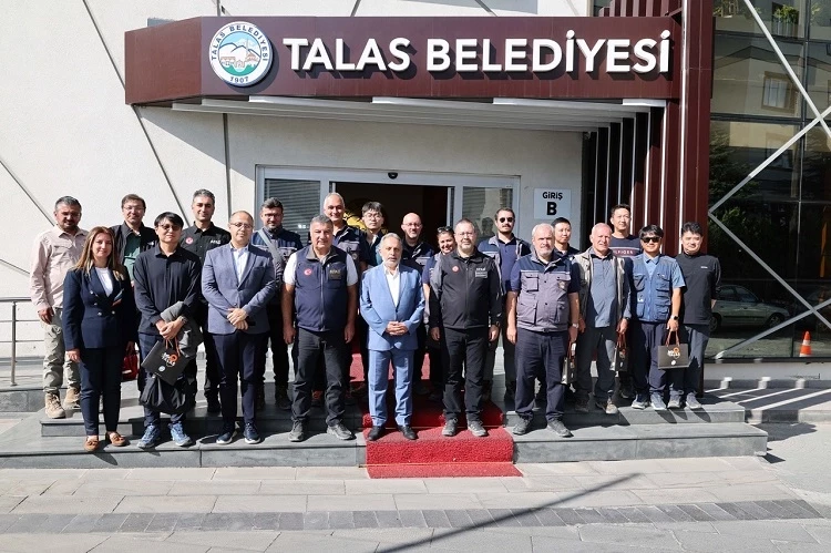 AFAD heyetinden Kayseri Talas