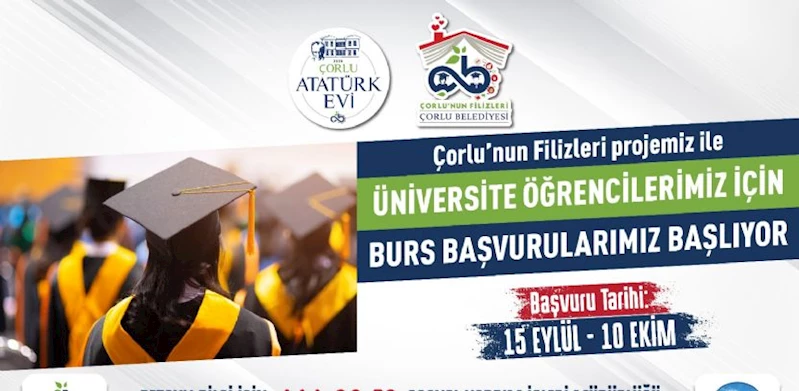 Çorlu Belediyesinden Üniversite Öğrencilerine Karşılıksız 4,5 Milyon TL Burs