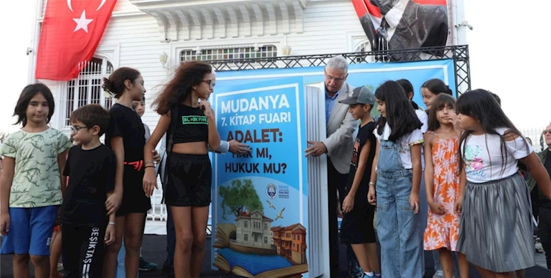 MUDANYA KİTAP FUARI KAPILARINI ADALETE AÇTI